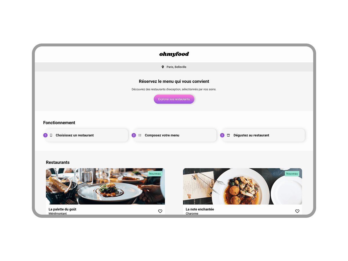 Image numéro 1 de OhMyFood