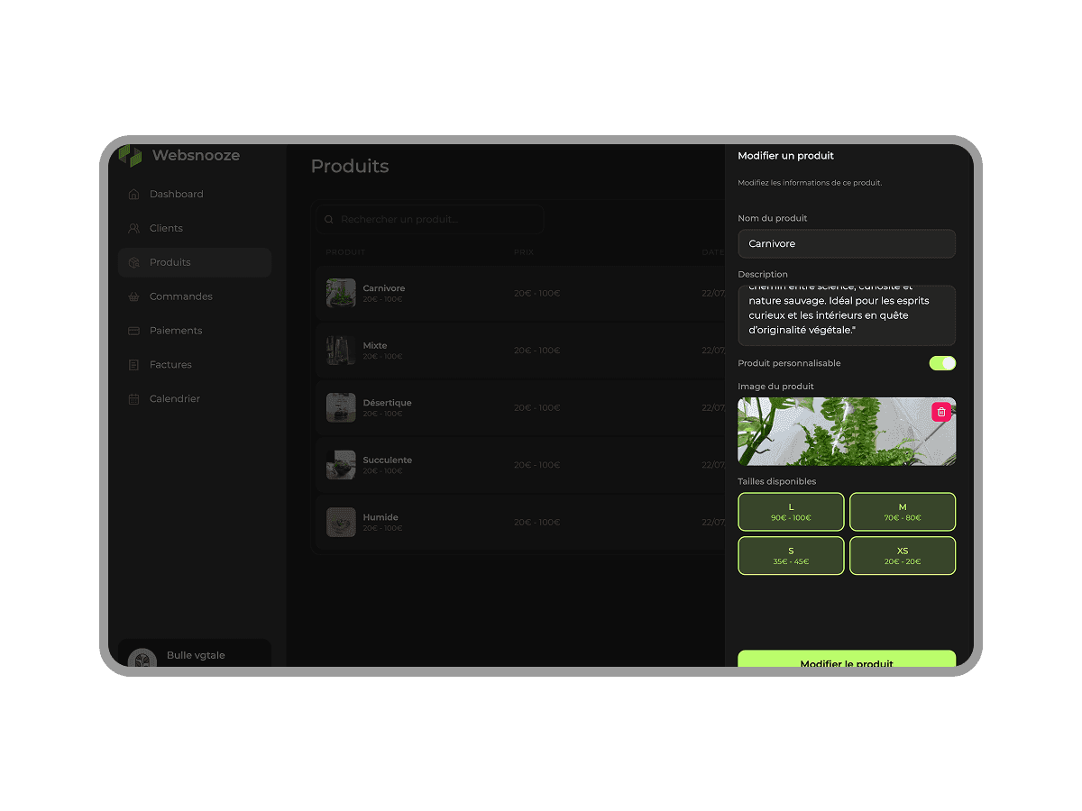 Image numéro 5 de Bulle vgtale