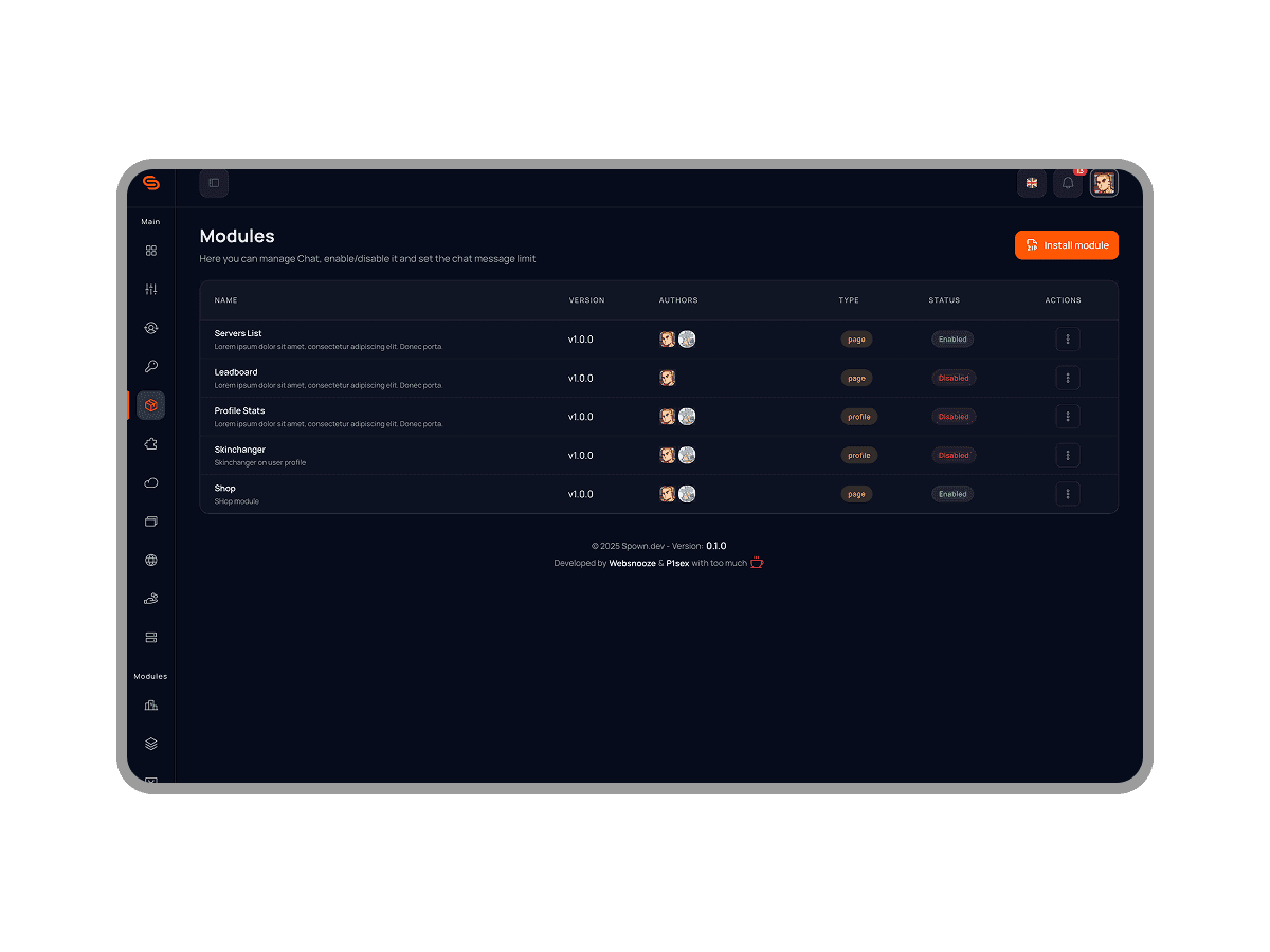 Image numéro 3 de SPOWN.DEV