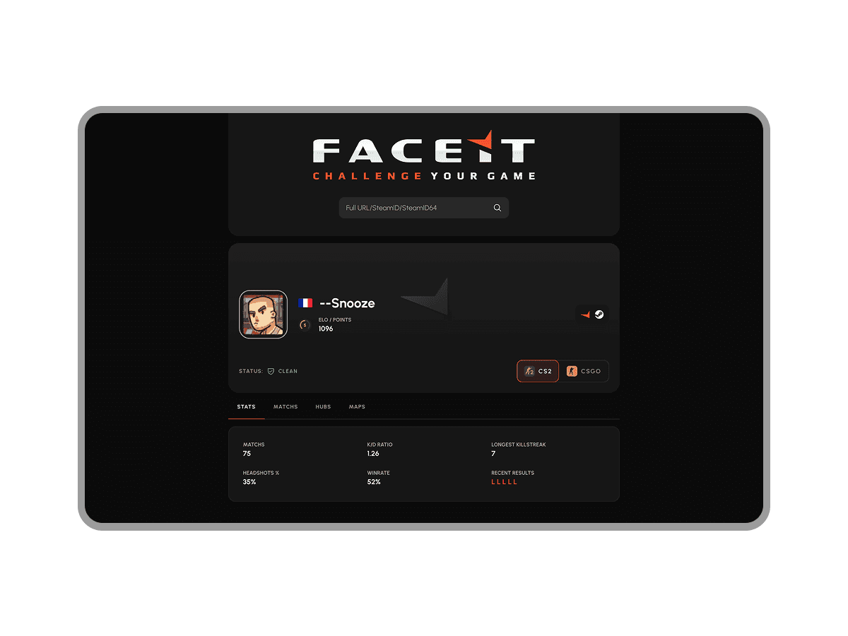 Faceit Finder