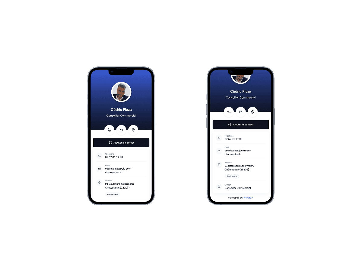 vCard - Citroën Stellentis 